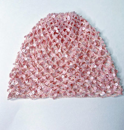 GABRIELA - GORRO CROCHET LENTEJUELAS