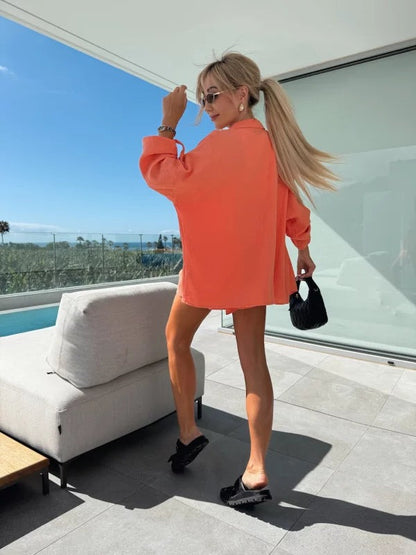 ELEANOR - CONJUNTO DE CAMISA Y BERMUDA