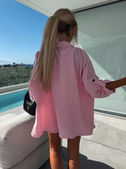 ELEANOR - CONJUNTO DE CAMISA Y BERMUDA