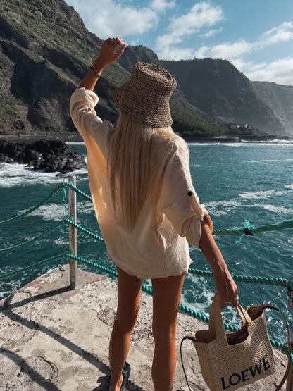 ELEANOR - CONJUNTO DE CAMISA Y BERMUDA