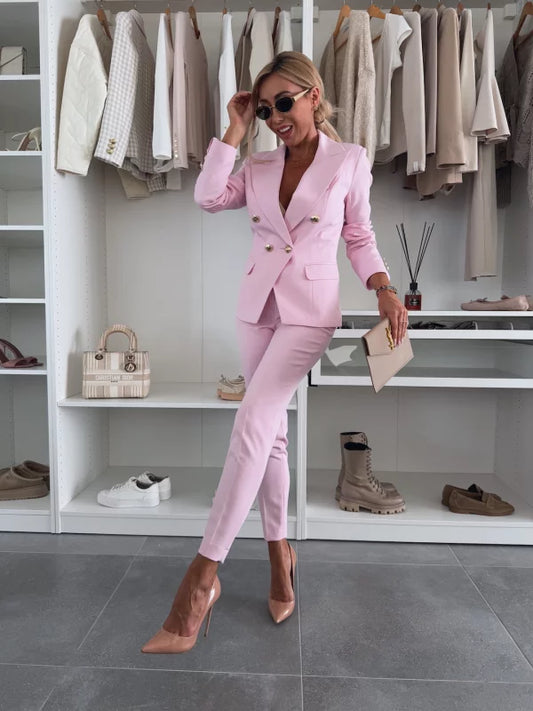 ZOE - BLAZER AND TROUSERS SET