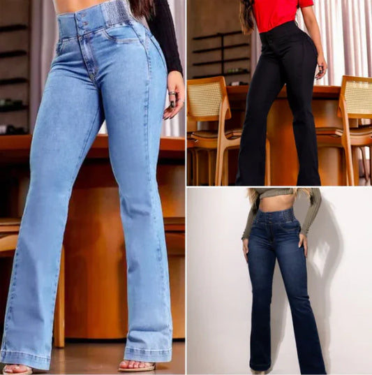 AVA - HIGH-WAISTED JEANS